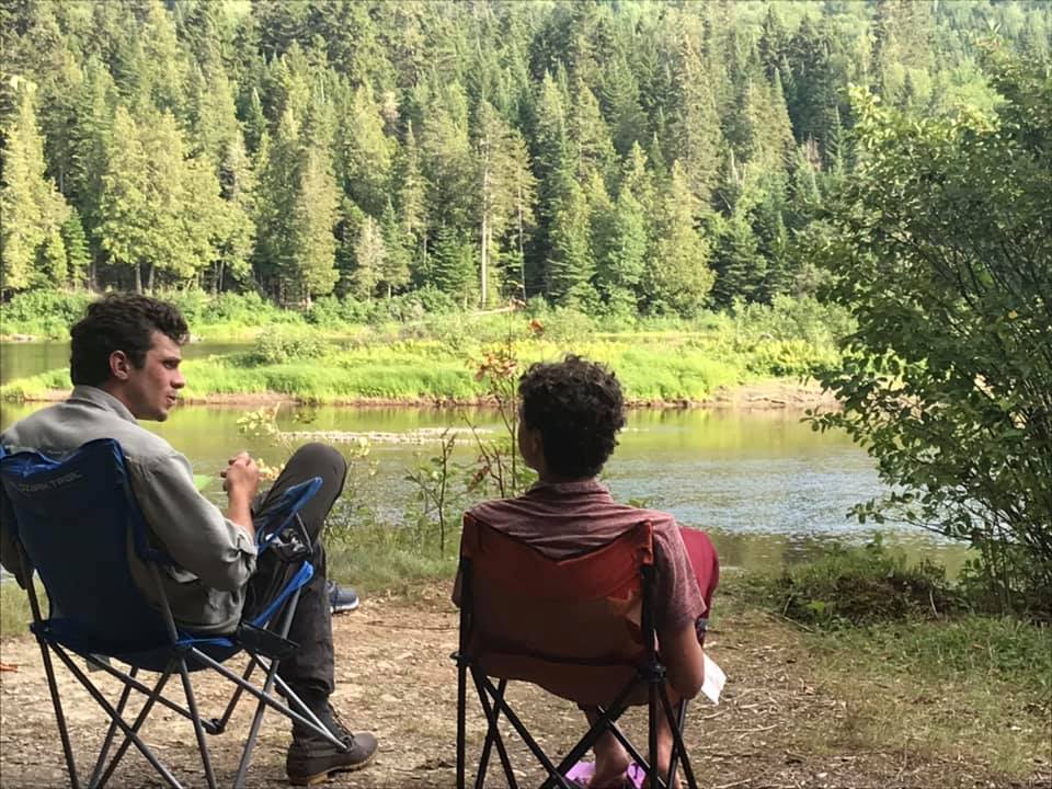 Dinner on the Allagash